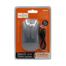 Мышь беспроводная Hoco GM43 черный BT+2.4G