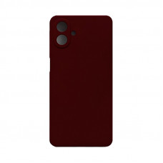 Чехол накладка Silicone Case Samsung A07 бордовый