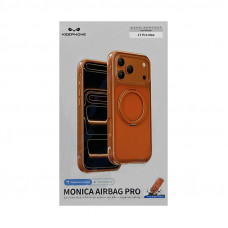 Чехол накладка iPhone 17 Pro Max KEEPHONE MONICA AIRBAG PRO оранжевый