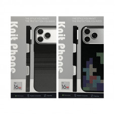 Чехол накладка iPhone 16 Pro Max FreeKnit Magsafe карбон