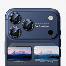 Защитное стекло на камеру KEEPHONE SAPPHIRE VITA  iPhone 17 Pro Max темно-синий