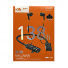 Наушники беспроводные Kin KL-100 черный (спорт)