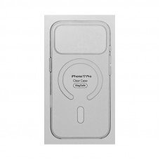 Чехол пластик iPhone 17 Pro Magsafe прозрачный IC