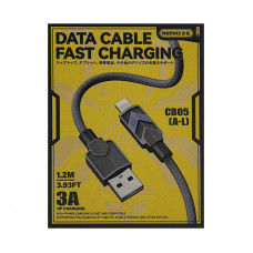 Кабель Lightning Remax CB05 3A 1.2m серый