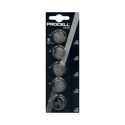 Батарейки Duracell/ Procell CR 2032 5BL (цена за 5 шт) оптом по низким ценам!