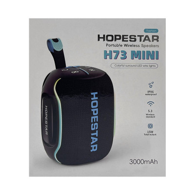 Колонка блютуз HOPESTAR H73 mini черный оптом по низким ценам!