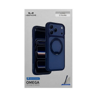 Чехол накладка iPhone 17 Pro Max KEEPHONE OMEGA темно-синий Чехол накладка iPhone 17 Pro Max KEEPHONE OMEGA темно-синий