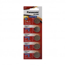 Батарейки Panasonic CR 2025 5BL (цена за 5 шт параллельный импорт)