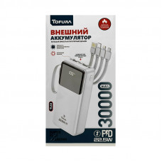 Внешний аккумулятор FaizFull TL32 30000 22.5W белый real 20000