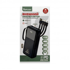 Внешний аккумулятор FaizFull TL32 30000 22.5W черный real 20000