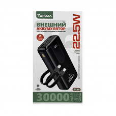 Внешний аккумулятор FaizFull TL30 30000 22.5W черный real 20000