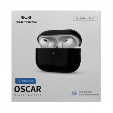 Чехол KEEPHONE OSCAR AirPods Pro 2 черный