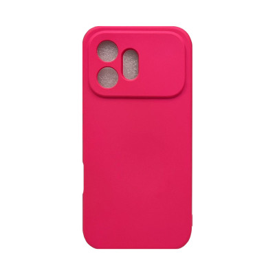 Чехол Silicon Case Huawei Honor 600 ярко-розовый оптом по низким ценам!
