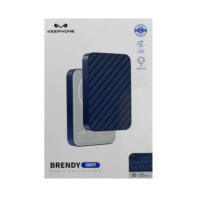 Внешний аккумулятор KEEPHONE BRENDY 10000 Magsafe темно-синий оптом по низким ценам!