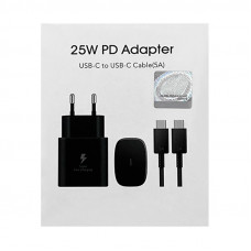 СЗУ Блок PD25W SAM AA + кабель Type-C на Type-C черный