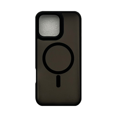 Чехол накладка iPhone 16 Pro Max Magsafe силиконовым ободком 120 оптом по низким ценам!