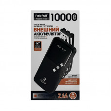 Внешний аккумулятор FaizFull 10000 FL160 черный