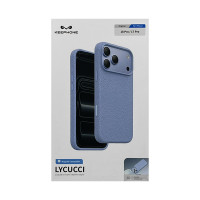 Чехол накладка iPhone 17 Pro /18 Pro KEEPHONE LYCUCCI голубой
