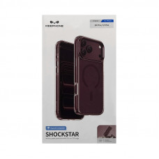 Чехол накладка iPhone 17 Pro /18 Pro KEEPHONE SHOCKSTAR бордо