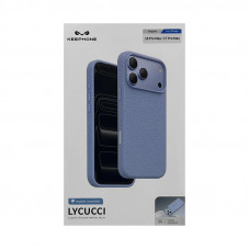 Чехол накладка iPhone 17 Pro Max/18 Pro Max KEEPHONE LYCUCCI голубой