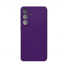 Чехол накладка Silicone Case Samsung S26FE фиолетовый