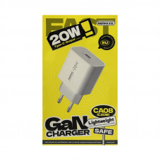 СЗУ Блок Remax CA08 GAN 20W  белый