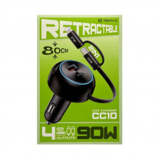 АЗУ Блок Remax CC10 90W+ кабель 2v1