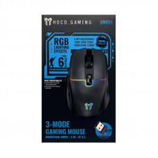 Мышь беспроводная игровая BT Hoco GM651 черный