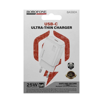 СЗУ Блок Borofone BAS92A белый PD25W оптом по низким ценам!
