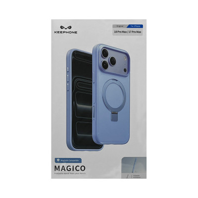 Чехол накладка iPhone 17 Pro Max/18 Pro Max KEEPHONE MAGICO голубой оптом по низким ценам!