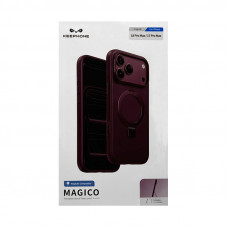 Чехол накладка iPhone 17 Pro Max/18 Pro Max KEEPHONE MAGICO бордовый