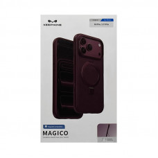 Чехол накладка iPhone 17 Pro /18 Pro KEEPHONE MAGICO бордовый