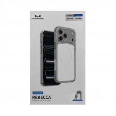 Чехол накладка iPhone 17 Pro Max/18 Pro Max KEEPHONE REBECCA белый