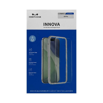 Защитное стекло KEEPHONE INNOVA iPhone 18 Pro прозрачный оптом по низким ценам!