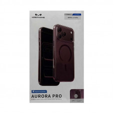 Чехол накладка iPhone 17 Pro KEEPHONE AURORA PRO бордовый