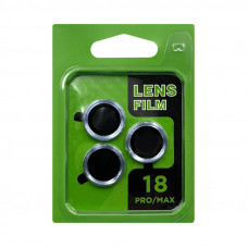 Защитное стекло на камеру iPhone 18Pro Max Lens film голубой