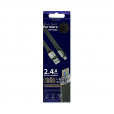 Кабель Micro Remax RC-154m 2.4a 1m черный