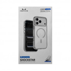 Чехол накладка iPhone 17 Pro Max/18 Pro Max KEEPHONE SHOCKSTAR Magsafe прозрачный