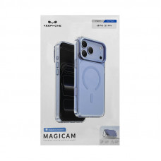 Чехол накладка iPhone 17 Pro /18 Pro KEEPHONE MAGICAM голубой