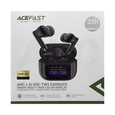 Наушники беспроводные ACEFAST W6 черный оптом по низким ценам!