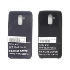 Чехол накладка Silicone Case Samsung J8