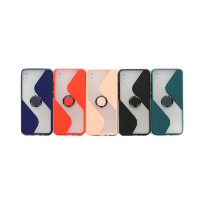 Чехол накладка с кольцом и цветными кнопками Xiaomi Mi 9A оптом по низким ценам!