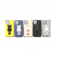 Чехол накладка противоударный iPhone 12 5.4" kaws