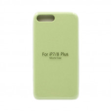 Чехол накладка Silicone Case (без лого) iPhone 7/8 Plus фисташковый