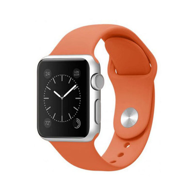 Браслет силикон Apple Watch 42-44mm коралловый оптом по низким ценам!