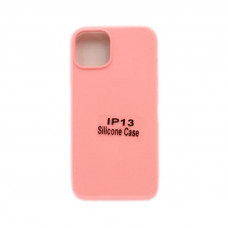 Чехол накладка плотная Silicone Case  iPhone 13 персиковый
