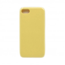 Чехол накладка Silicone Case (без лого) iPhone 7/8 желтый