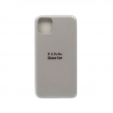 Чехол накладка Silicone Case (без лого) iPhone 11 Pro Max серый