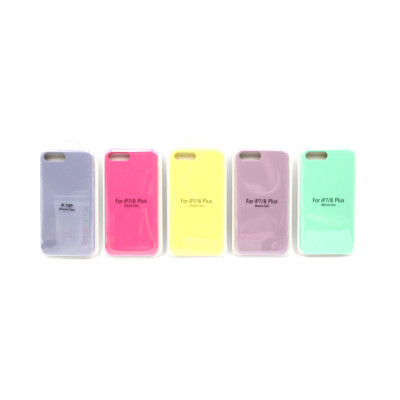 Чехол накладка Silicone Case (без лого) iPhone 7/8 Plus оптом по низким ценам!