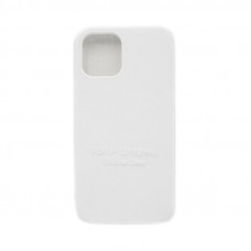 Чехол накладка Silicone Case (без лого) iPhone 12 6,1" белый
